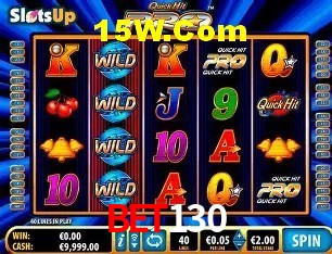 Jackpots e promoções na Bet130